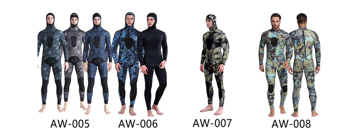 Погрузитесь глубже с двухкомпонентным гидрокостюмом для подводной охоты толщиной 7 мм.